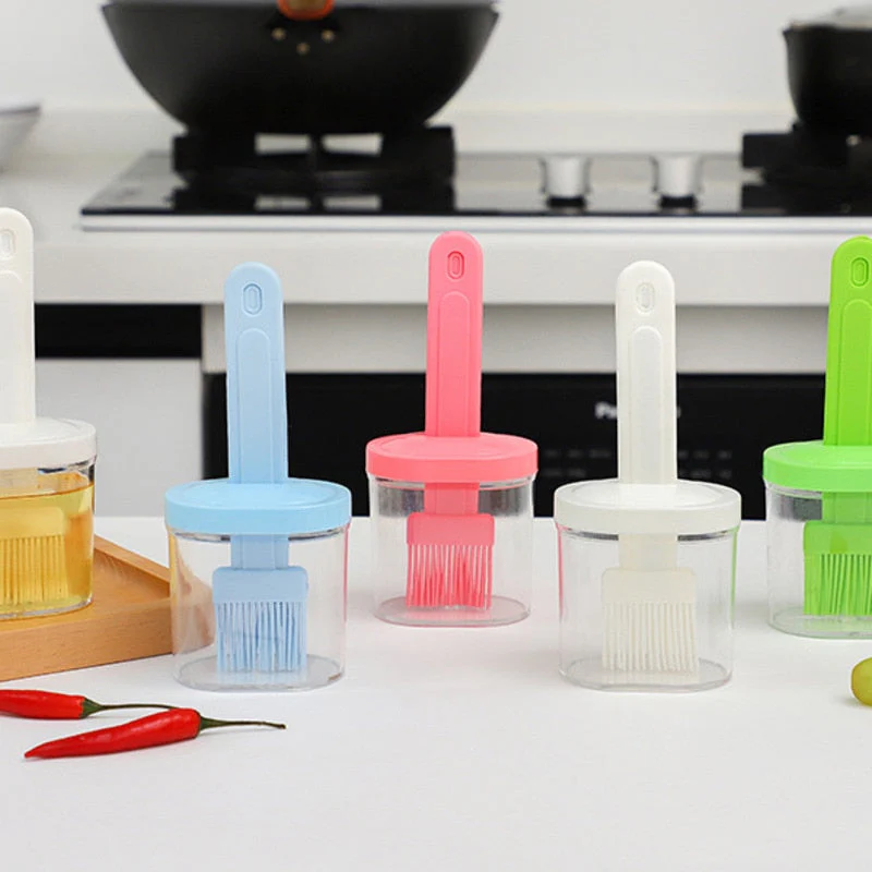 Multifunctional Oil Bottle Baking Brush - Image 2