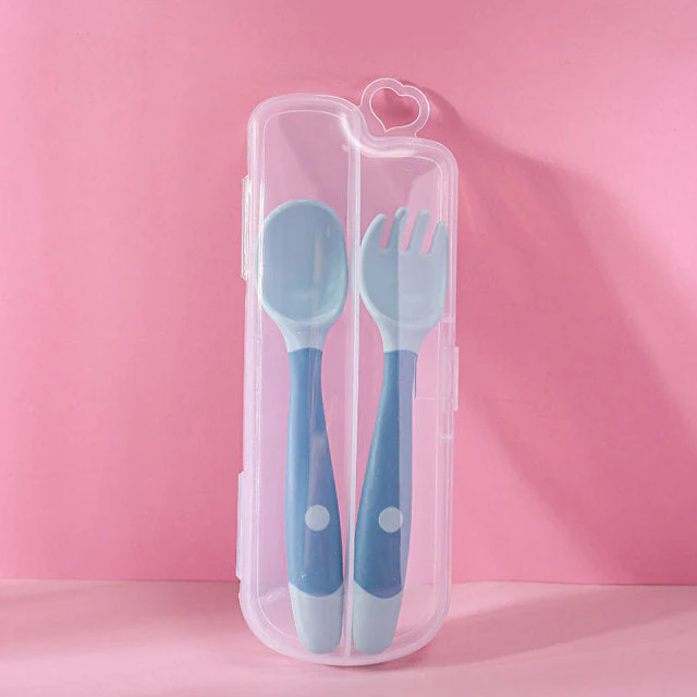 Bendable Baby Spoon Fork Set - Image 3
