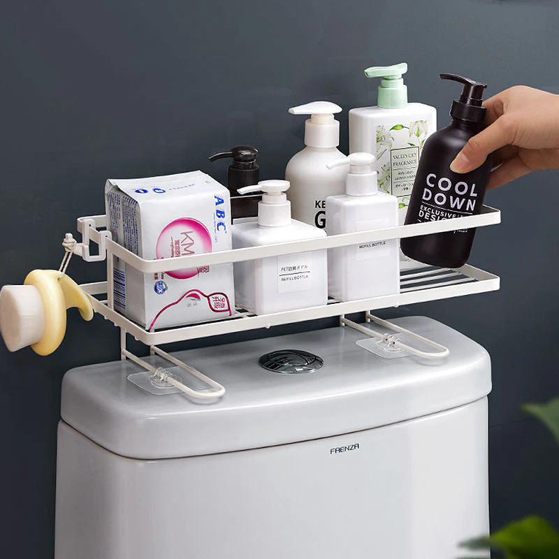 Bathroom Punch-Free Hanging Storage Rack - Image 2