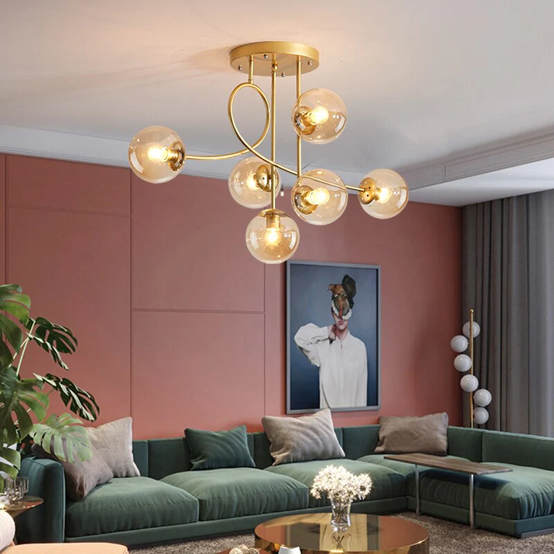 Nordic Elegant Pendant Hanging Chandelier Light - Image 2