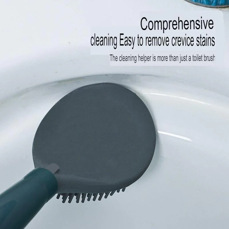 Long Handle Soap Dispenser Toilet Brush - Image 3