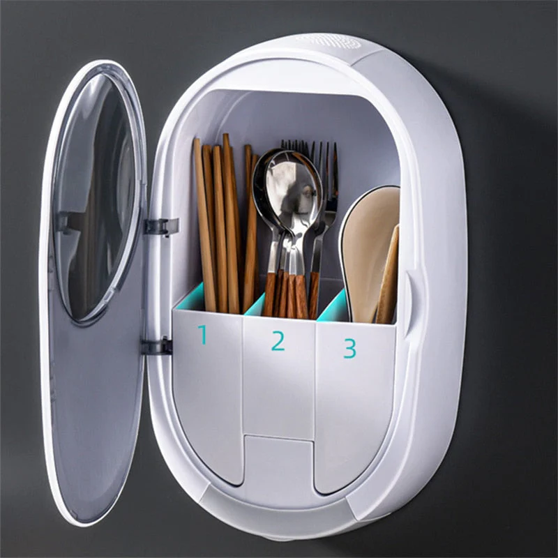 Wall-Mounted UV Disinfection Drainer Box - Image 1