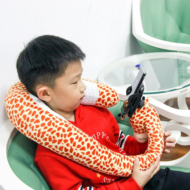 360 Rotating Neck Pillow Phone Holder - Image 2