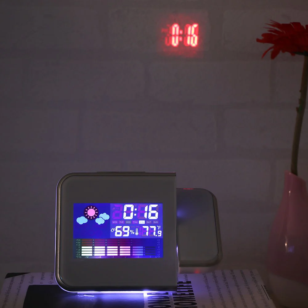 Creative Digital Projector Alarm Clock - Image 3