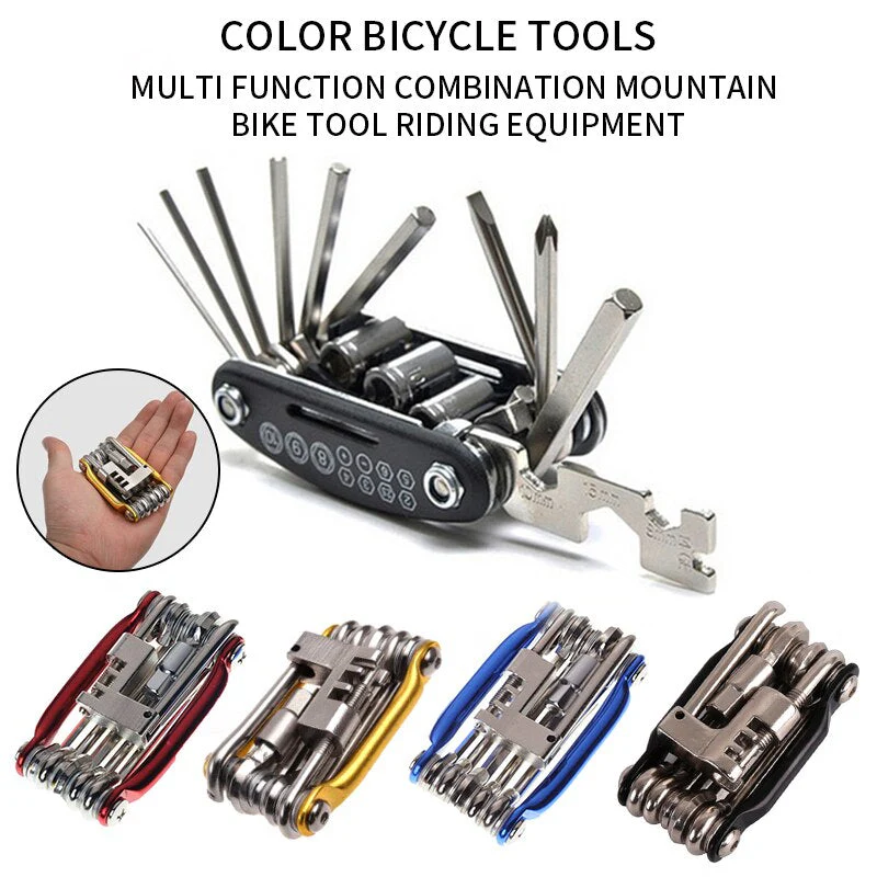 15in1 Multifunctional Pocket Size Bike Repair Tool Kit - Image 2