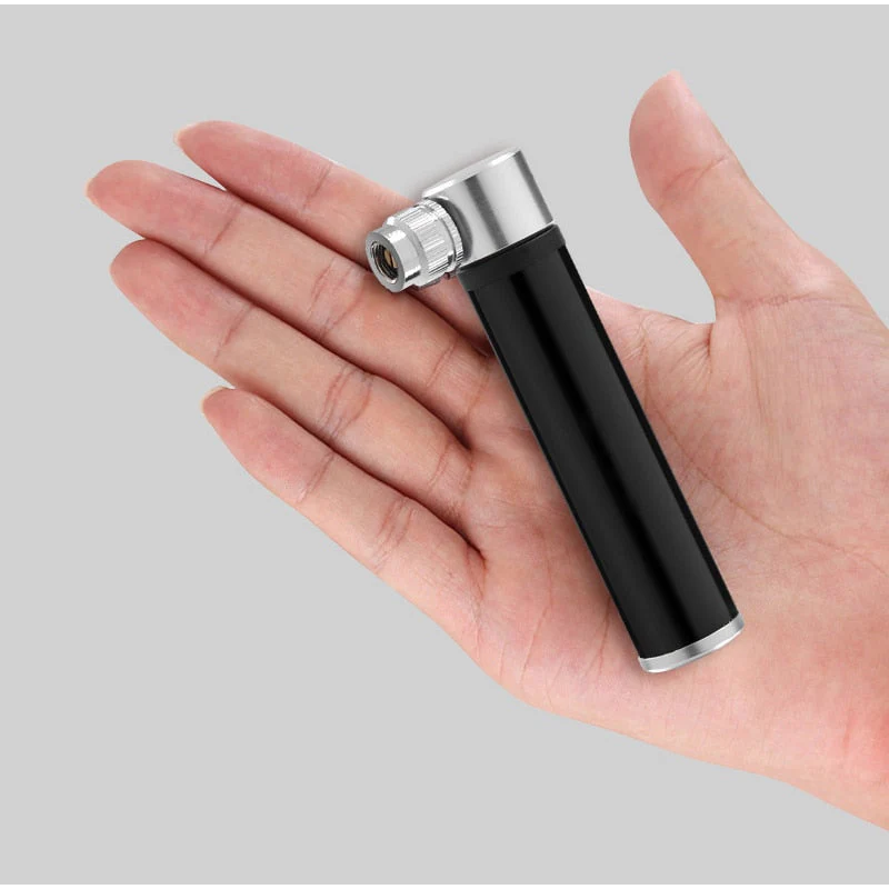 Portable Mini Aluminium Bike Pump - Image 1