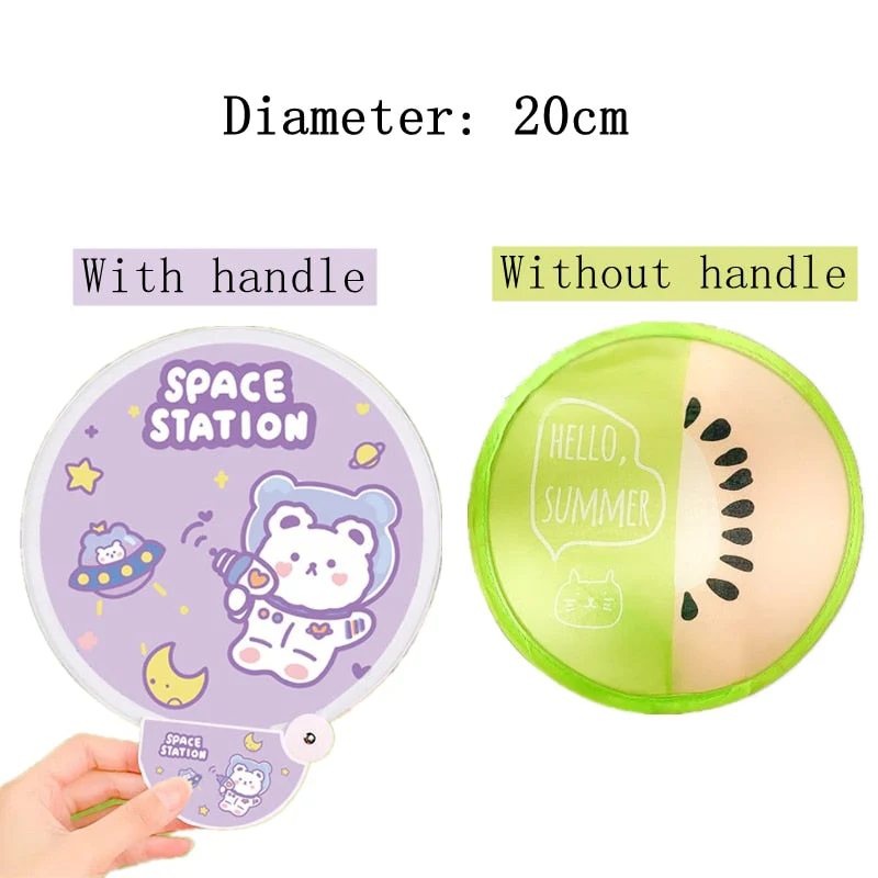 Foldable Creative Hand Cloth Fan - Image 2