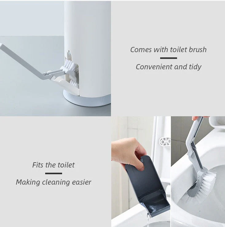 Automatic Smart Sensor Brush Trash Can - Image 2