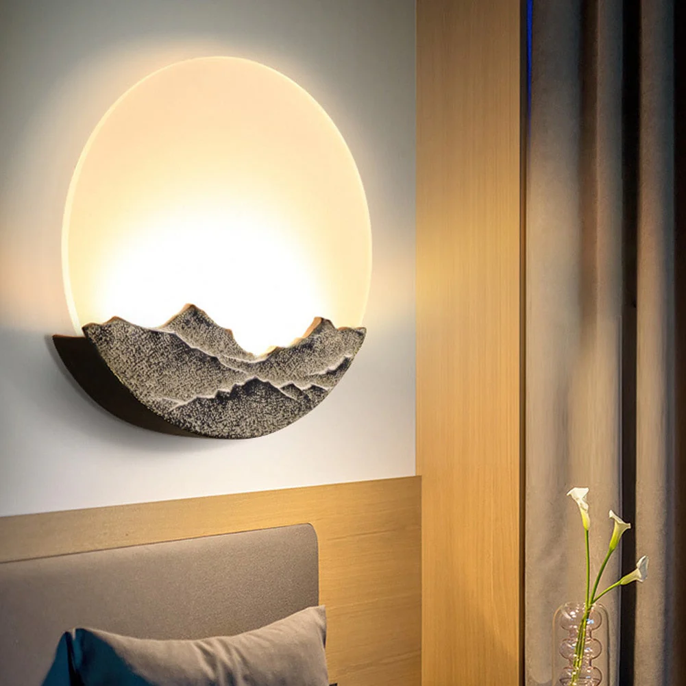 Acrylic Moon LED Wall Lamp - Image 1