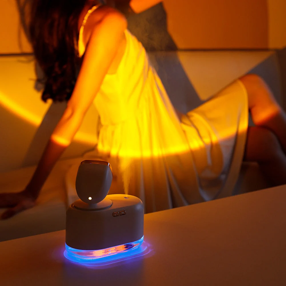 Sunset Projection Humidifier Lamp - Image 3