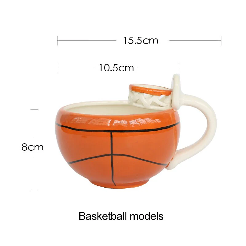Creative Ceramic Sport Coffee Cups - Image 3