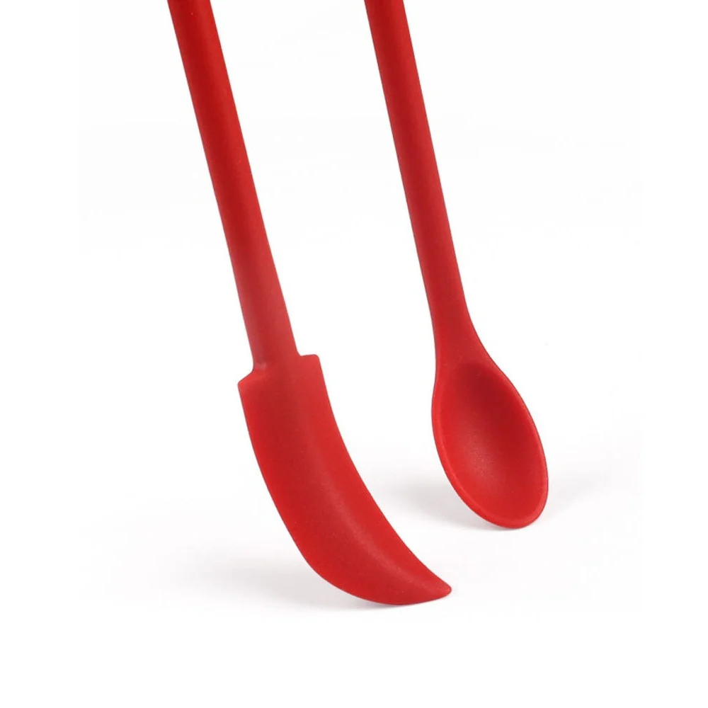 Flexible Long Handle Bottle Scraper Spoon Set - Image 3