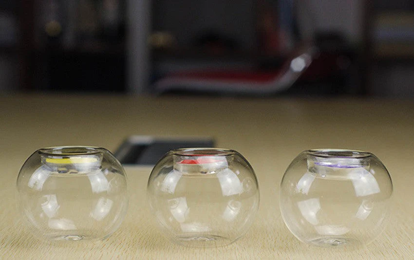 European Elegant Crystal Glass Candle Holder - Image 2