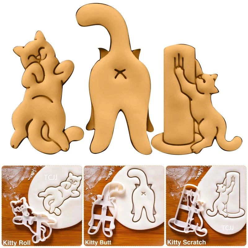 Cat Cookie Mold Cutter Set - Image 3
