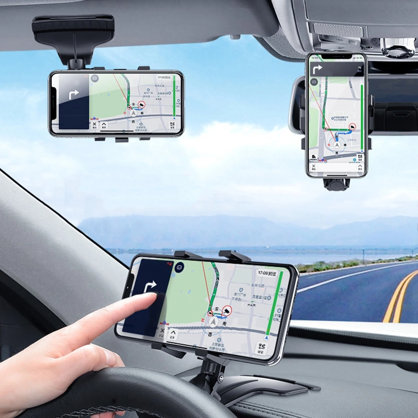 360 Car Dashboard Phone Holder - Image 1