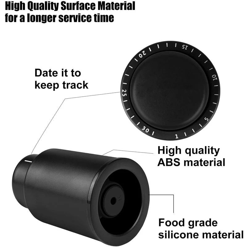 Reusable Vacuum Wine Bottle Stopper - Image 3