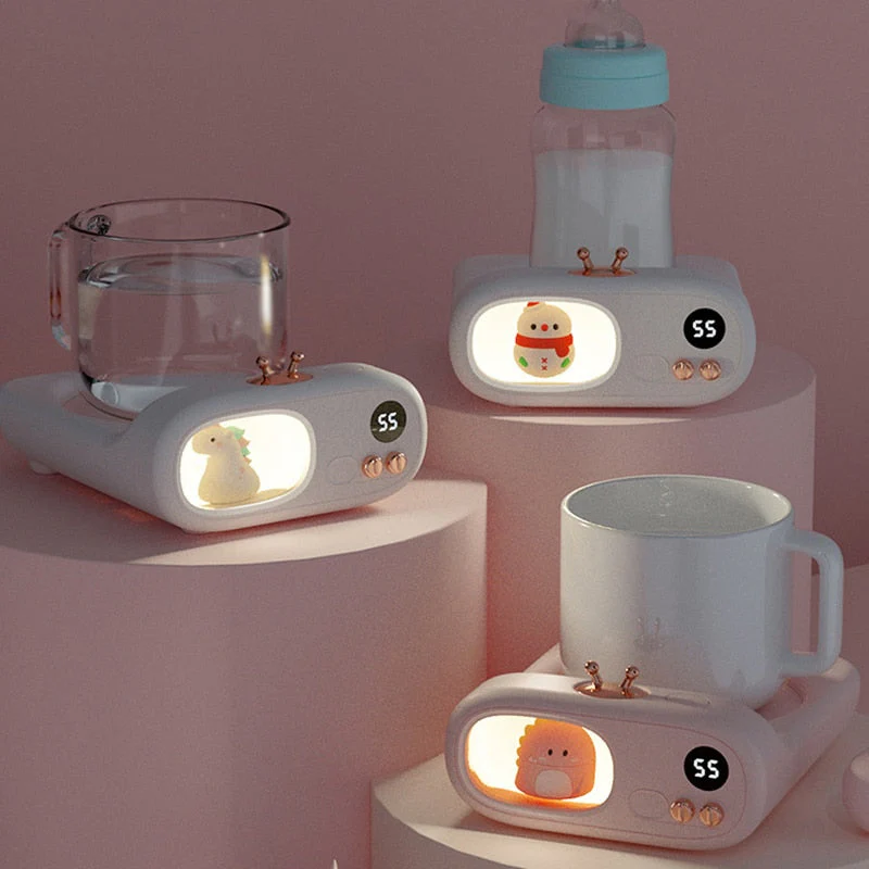 Smart Cute Pet Coffee Warmer Coaster - Image 2