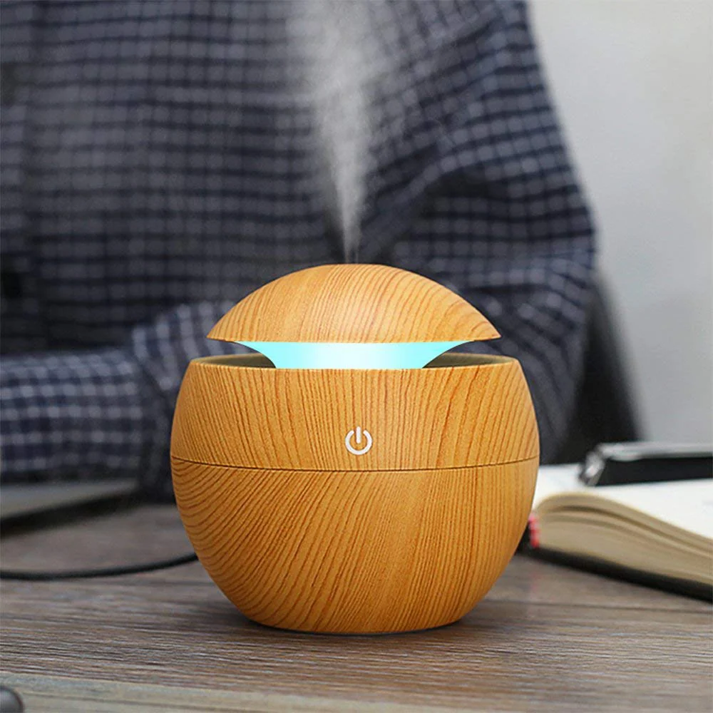 Creative Colorful LED Ultrasonic Aroma Diffuser - Image 1