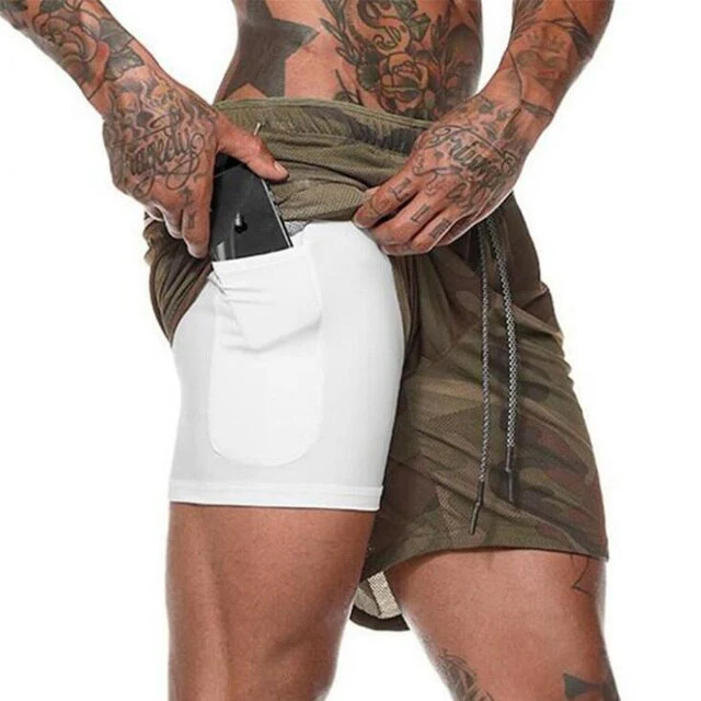 Secure Pocket Fitness Shorts - Image 3