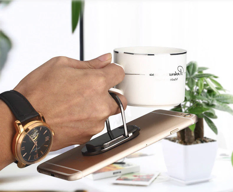 Sticky Magnetic Lighter Ring Phone Holder - Image 3