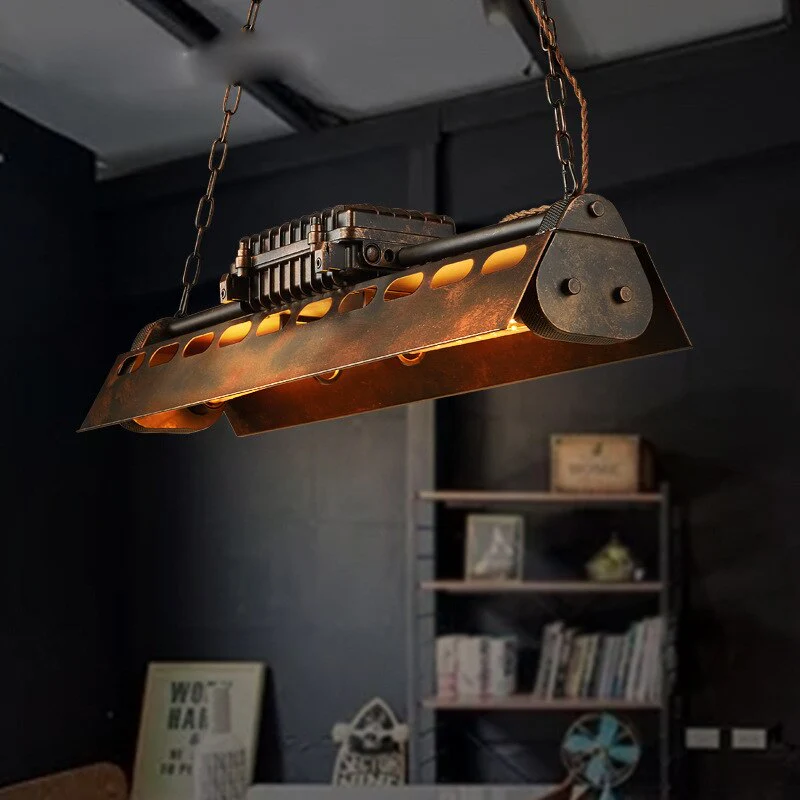 Industrial Loft Style Iron Pendant Light - Image 1