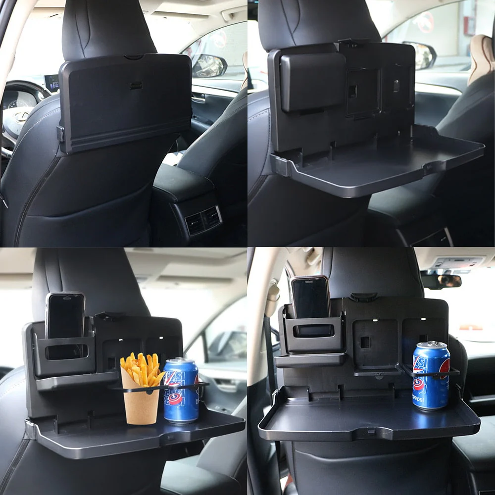 Foldable Car Back Seat Food Table - Image 2