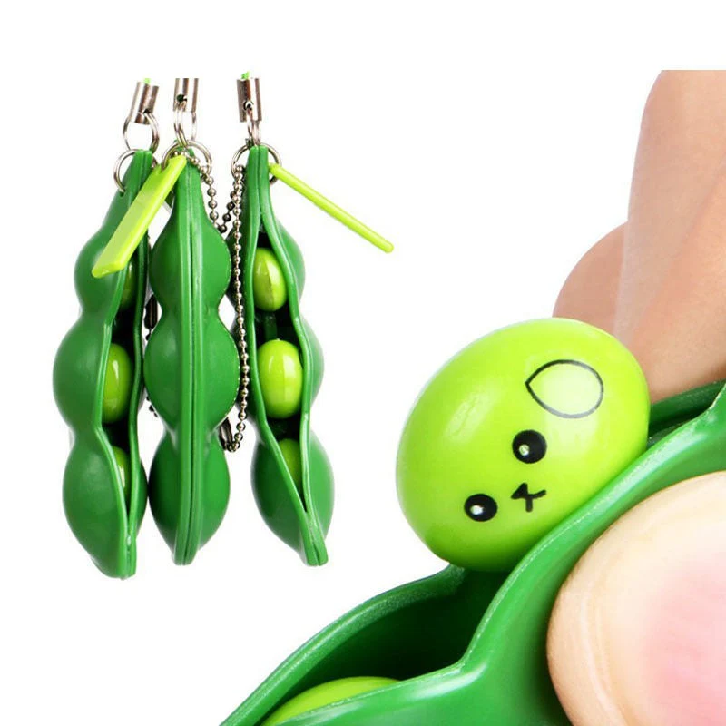 Anti Stress Ball Squeeze SoyBean Stress Toy - Image 1