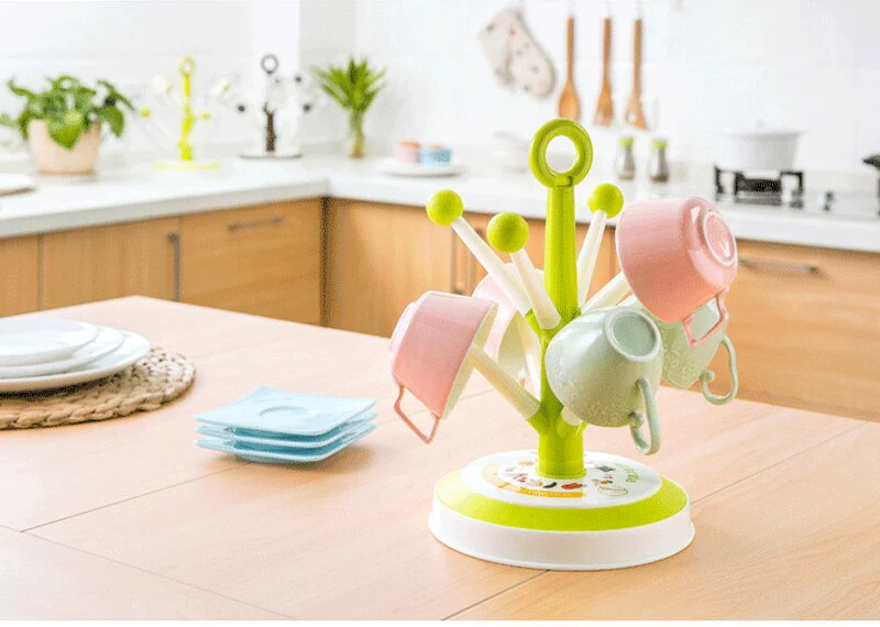 Creative Tree Cup Holder Drain Rack - Image 2