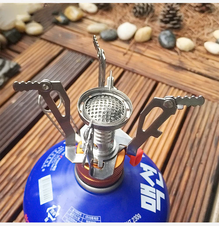 Mini Foldable Outdoor Camping Gas Stove - Image 3