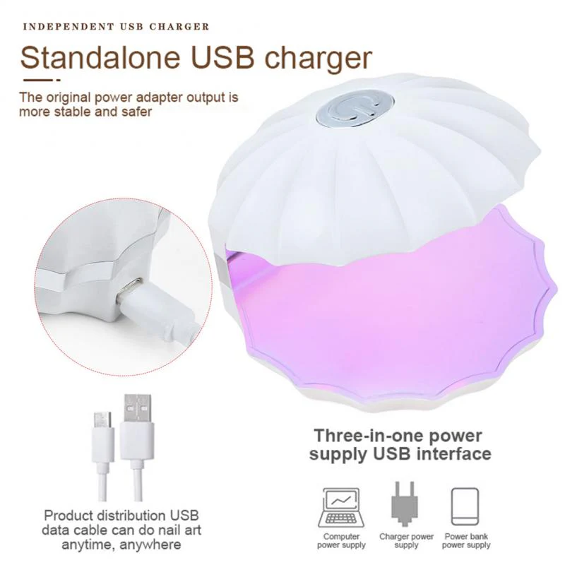Portable UV Lamp Quick Nail Dryer - Image 2