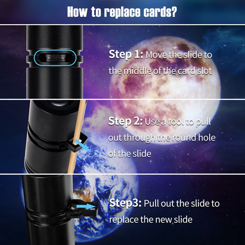 Rotatable Space Earth Mini Led Projector - Image 3