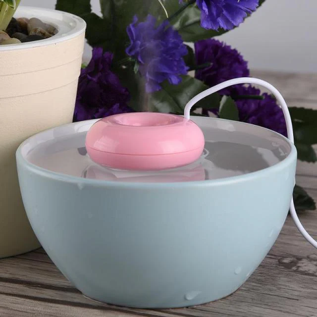 Mini Portable USB Donut Shaped Air Humidifier - Image 3