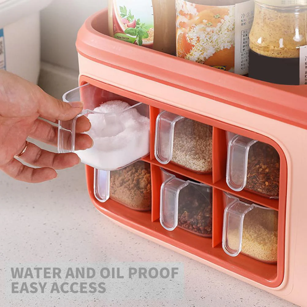 Multifunctional Kitchen Seasoning Holder Storage Organizer - Image 3
