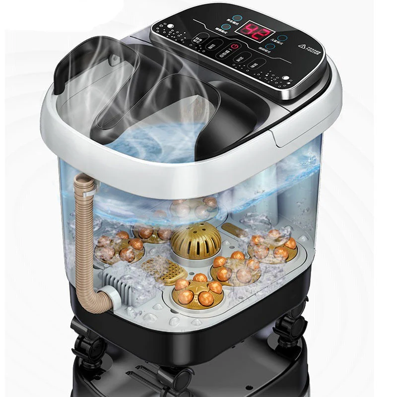 Automatic Vibration Heated Foot Massage Bath - Image 1