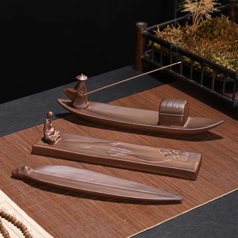 Wooden Zen Incense Holder - Image 2