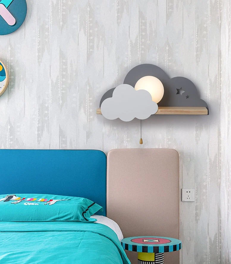 Nordic Kids Cloud Sky LED Wall Lamp - Image 3