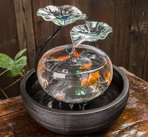 Ceramic Fountain Creative Fish Tank - Image 3
