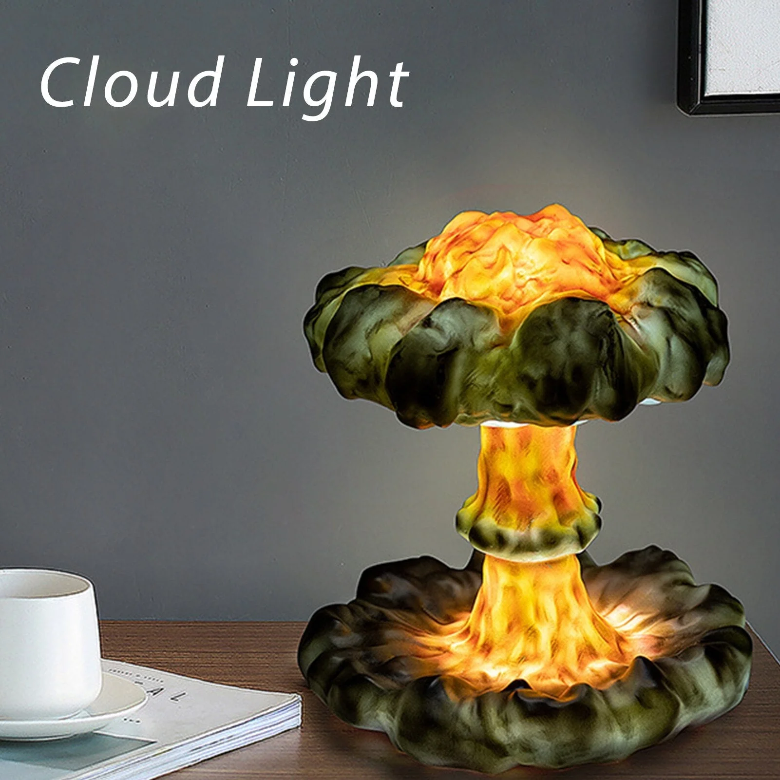 Creative 3D Mushroom Cloud Night Lamp - Image 2