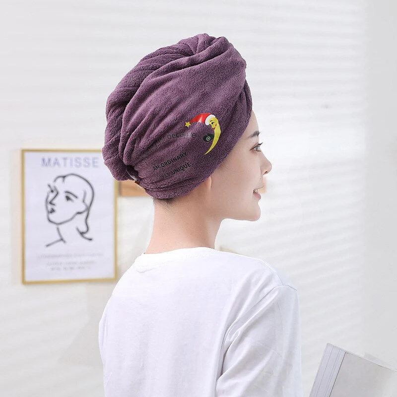 Magic Quick Women Hair Drying Towel - Image 2