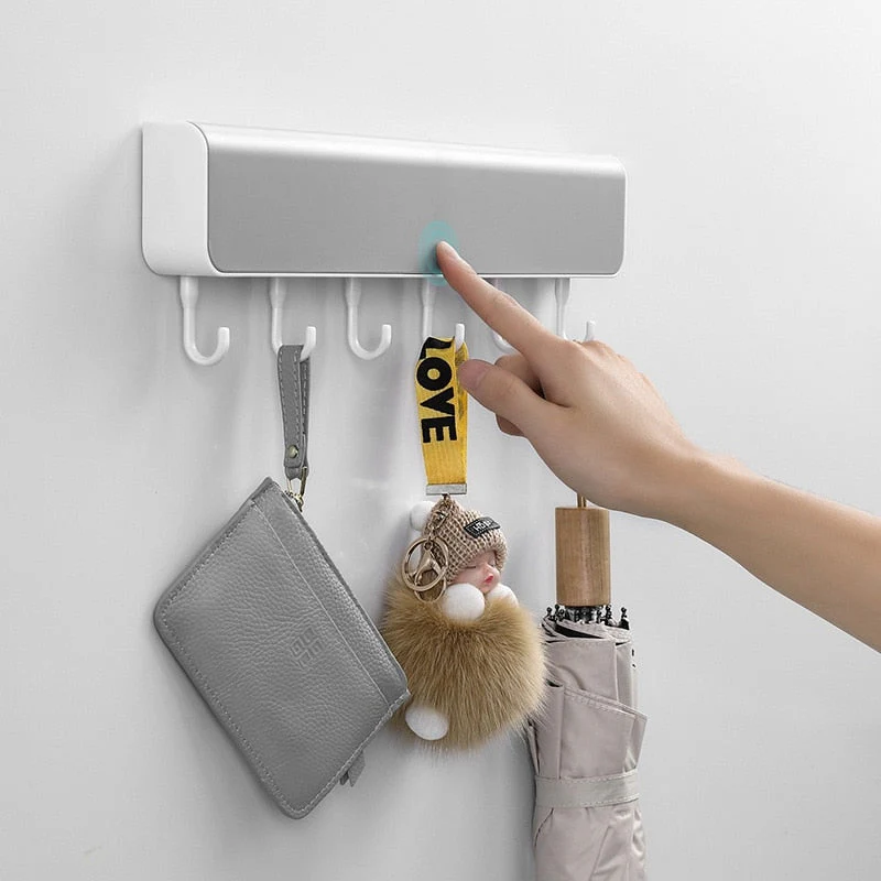 Wall-Mounted Wide Storage Box Rack - Image 2