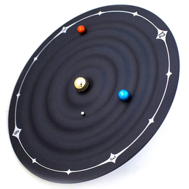 Modern Creative Magnetic Galaxy Clock - Image 3