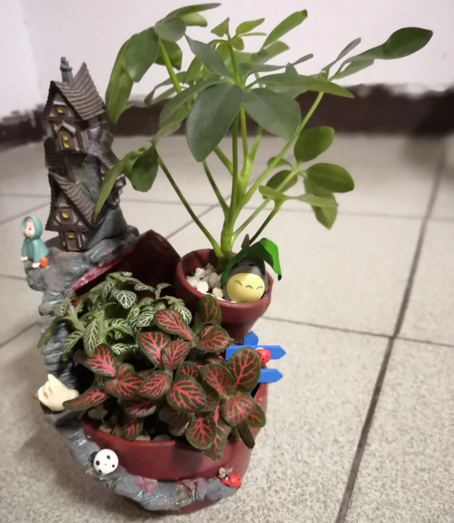 Fairy Garden House Creative Resin Flowerpot - Image 2