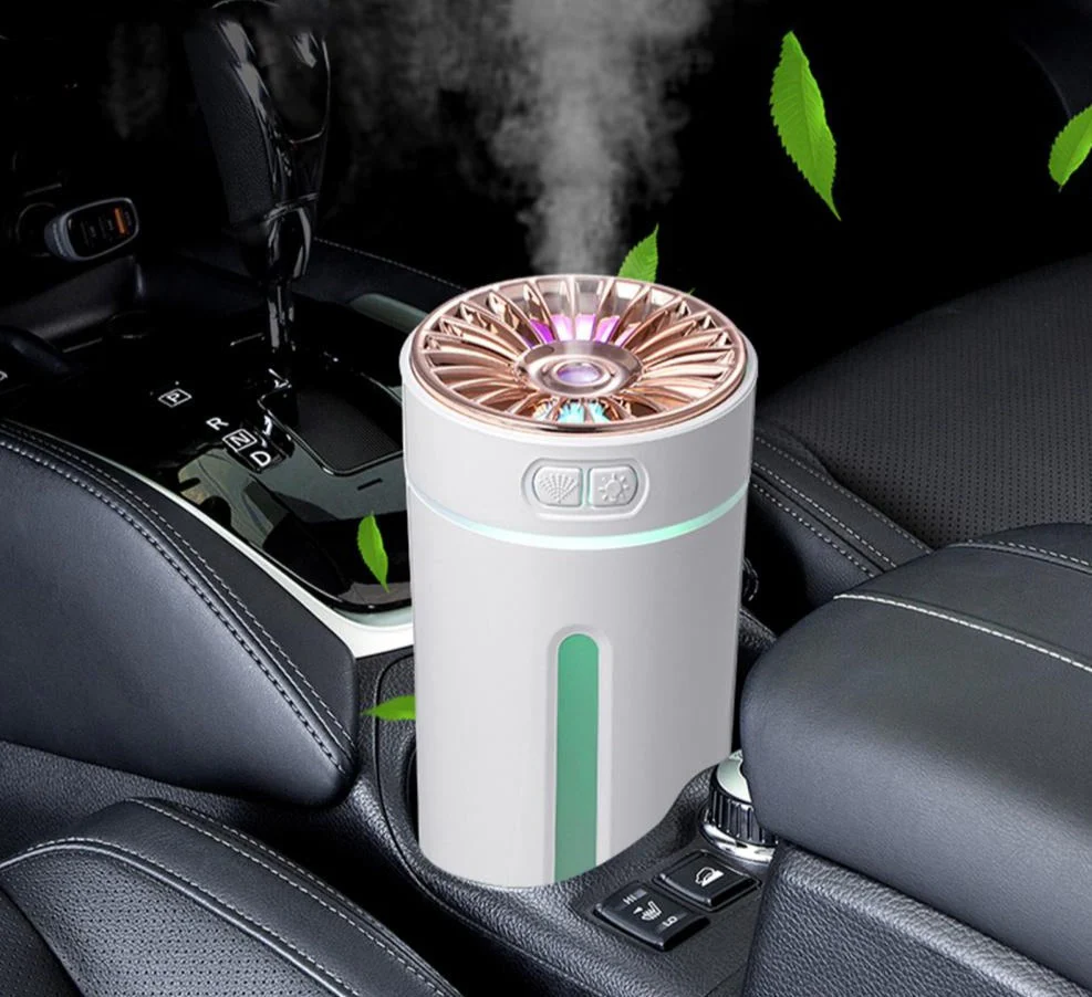 Colorful Ambient Light Mini Car Humidifier - Image 1