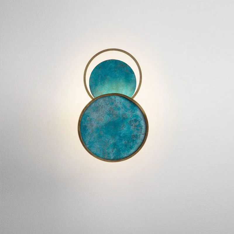 Post Modern Turquoise Elegant Wall Lamp - Image 2