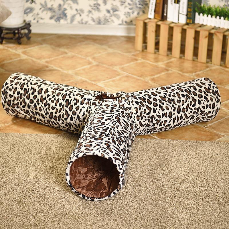 3 Ways Cat Leopard Print Tunnel - Image 3