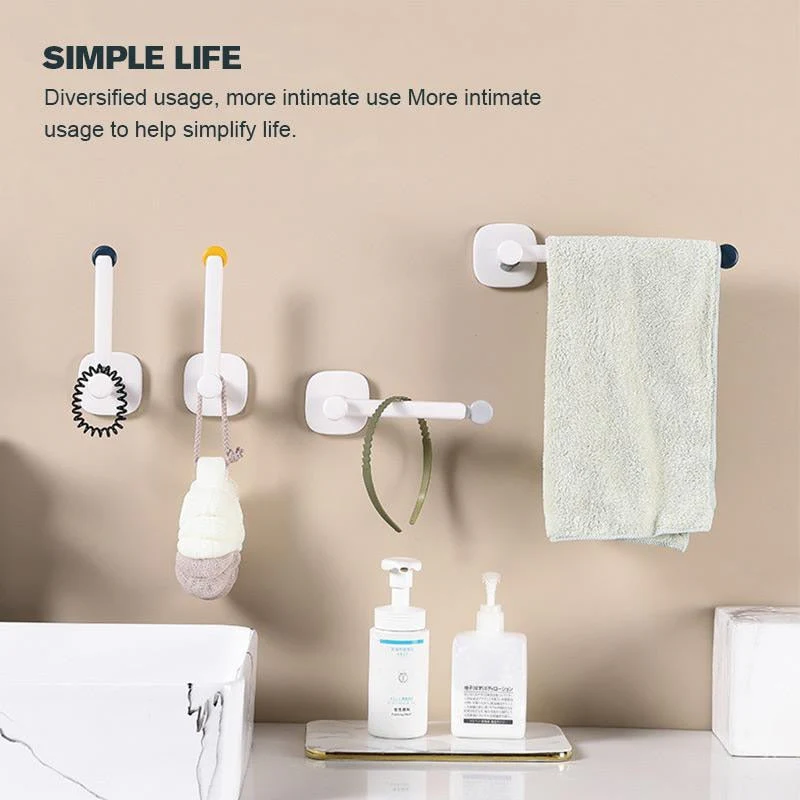 Telescopic L Shaped Sticky Wall Hook - Image 3