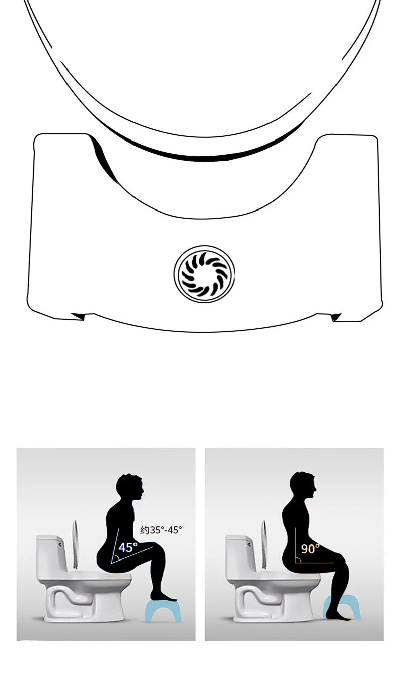 Portable Qualified Bathroom Footstool - Image 3