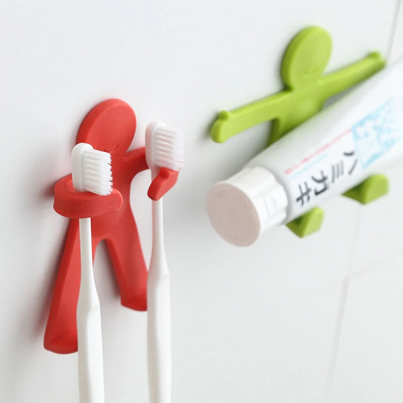 Creative Human Figure Wall Phone Holder Hook - Image 2
