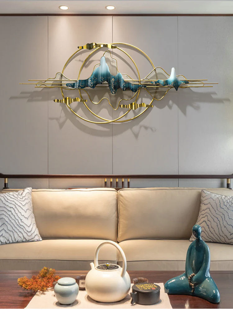 3D Aesthetic Landscape Luxury Wall Light Decor - Image 3