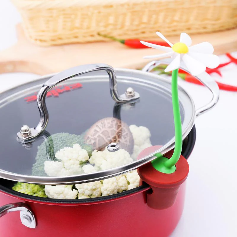 Cute Daisy Pot Overflow Protector Lifter - Image 1